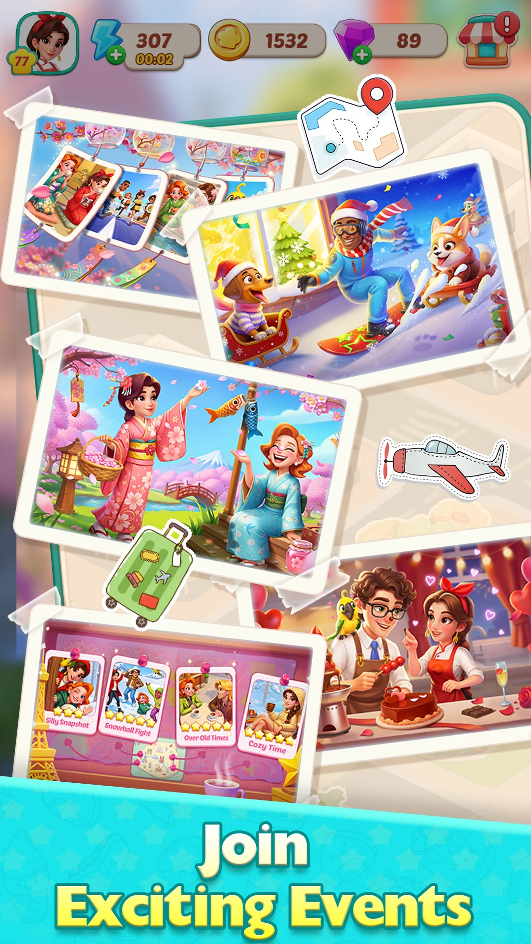 Foodstars: Merge & Cook screenshot